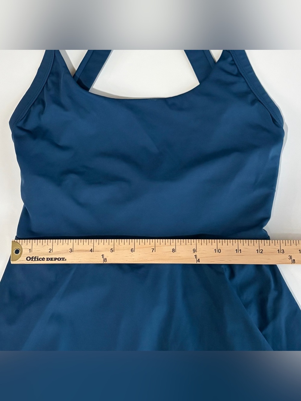 Halara Athletic Dress M Blue Softlyzero Airy Twisted Easy Peezy Dance Active NWT - Picture 5 of 11